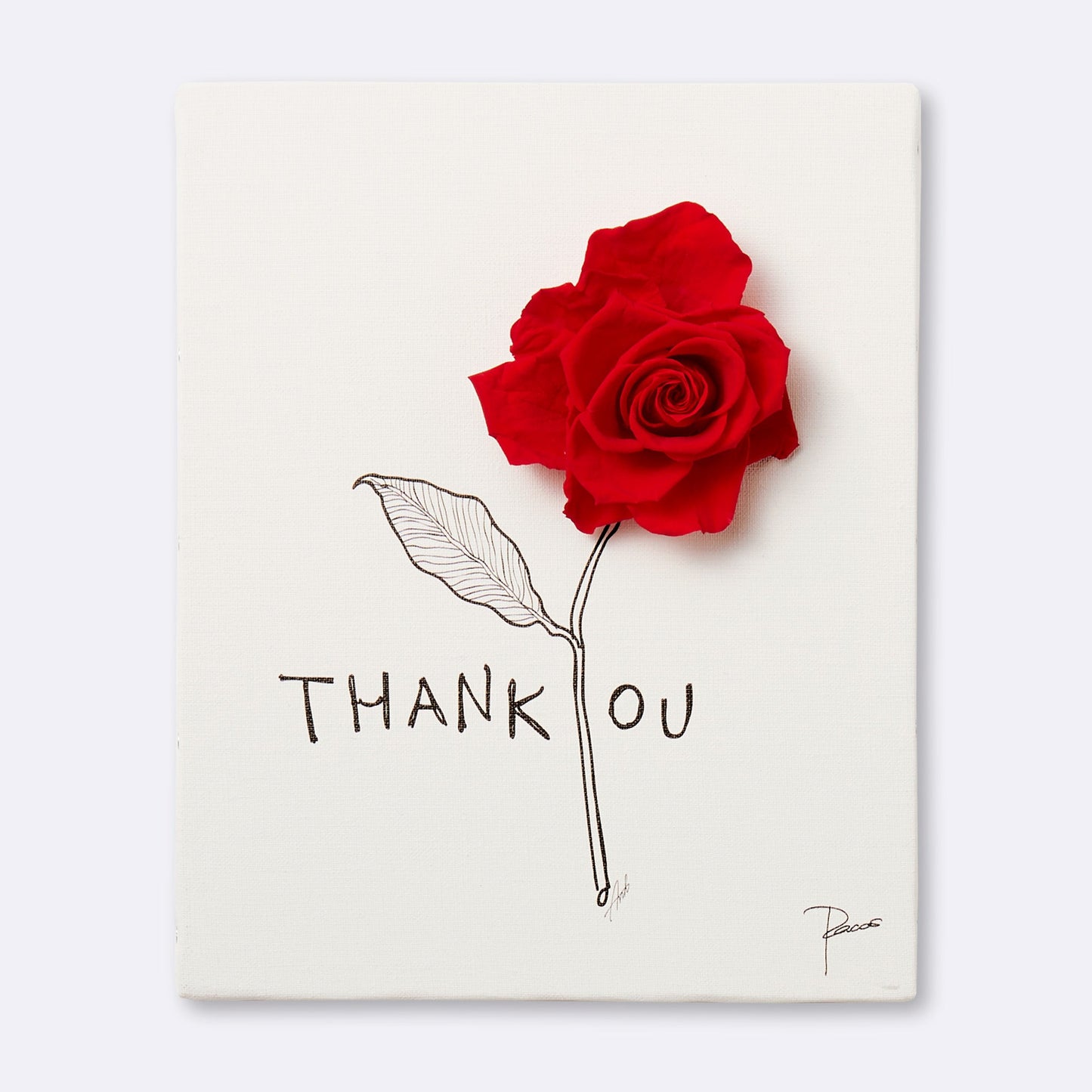 【アフターリメイク専用】レターフラワー（THANK YOU）