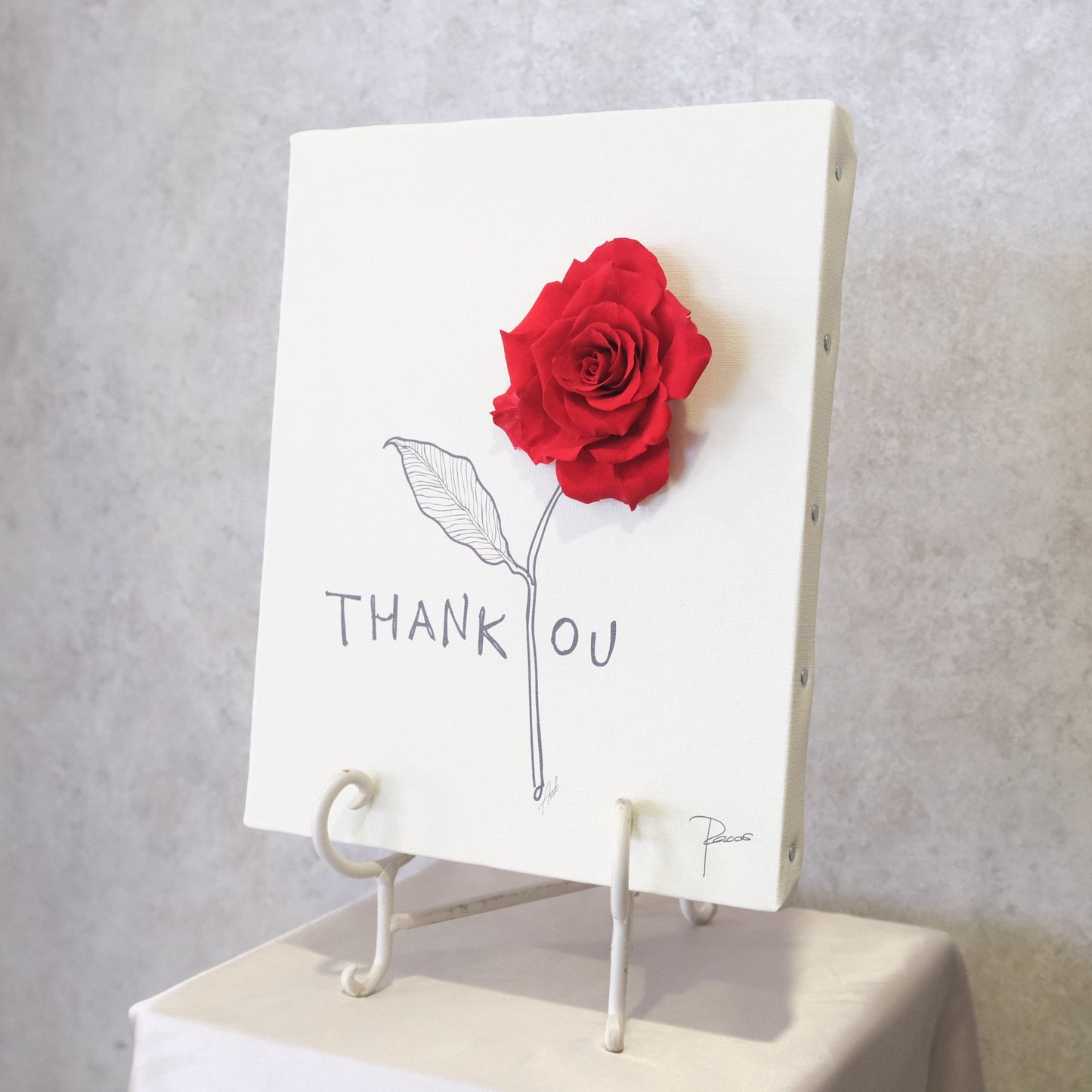 【アフターリメイク専用】レターフラワー（THANK YOU）